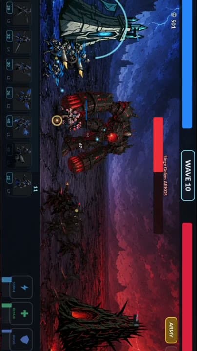Rift Legions: send the units, break the citadel