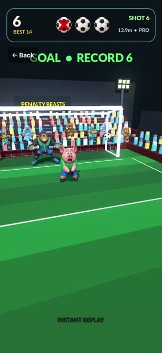 Penalty Beasts: bate al portero y alarga la racha