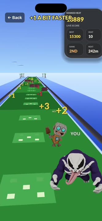 Sprint Rivals: clava la salida, aguanta la cabeza